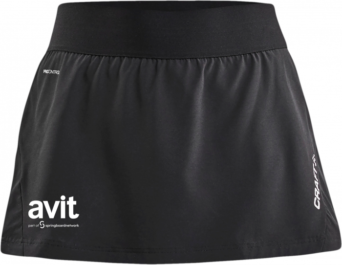 Craft - Avit Padel Skirt Women - Black & white