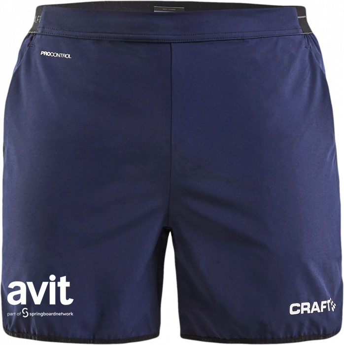 Craft - Avit Padel Shorts Men - Azul marino & blanco