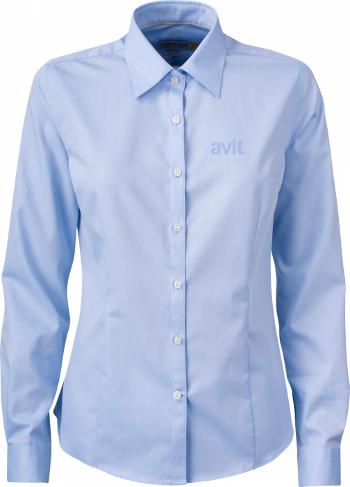 Harvest and Frost - Avit Ladies Shirt (Embroidered) - Sky Blue