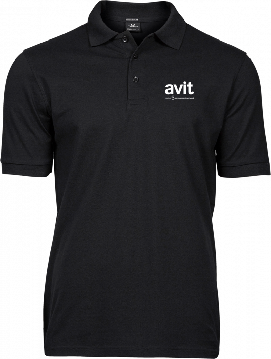 Tee Jays - Avit Polo Men - zwart